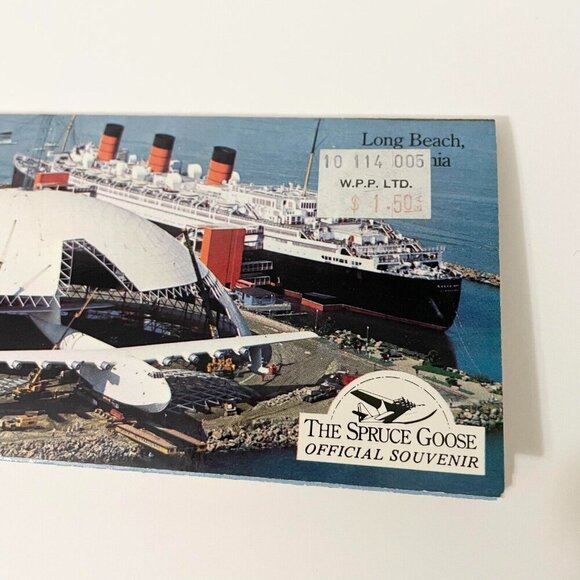 Vintage Spruce Goose Official Souvenir Long Beach California Brochure - Picture 2 of 16